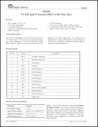 SD300 Datasheet