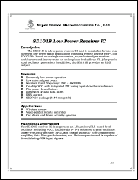 SD101B Datasheet