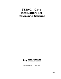 ST20C1ISM Datasheet