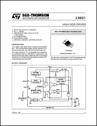 L9821 Datasheet