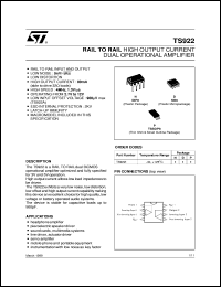TS922 Datasheet