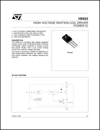 VB922 Datasheet