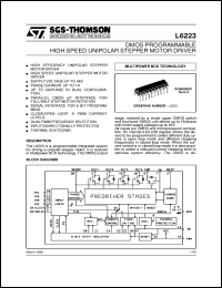 L6223 Datasheet