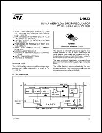 L4923 Datasheet