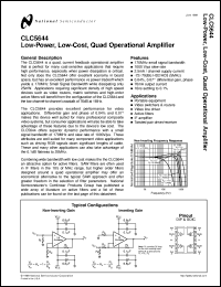 CLC5644IMX Datasheet