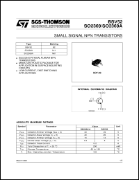 BSV52 Datasheet