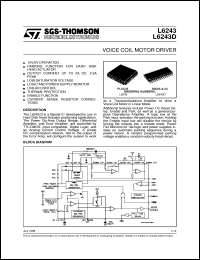 L6243D Datasheet