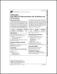 COP87L88CFN-XE Datasheet