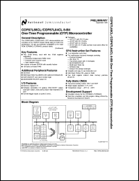 COP87L84CLN-XE Datasheet