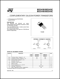 BD243B Datasheet