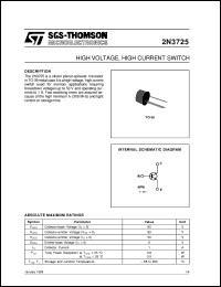 2N3725 Datasheet