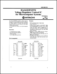 HA16107P Datasheet