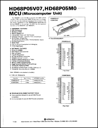 HD68P05V07 Datasheet