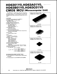 HD63B01X0CP Datasheet