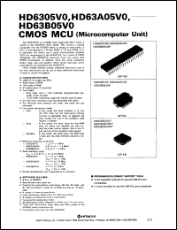 HD63A05U0CP Datasheet