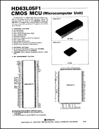 HD63L05F1F Datasheet