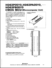 HD63PA05Y0 Datasheet