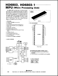 HD6803 Datasheet