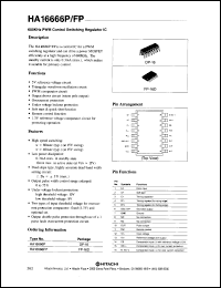 HA16664APS Datasheet