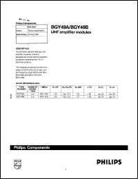 BGY49A Datasheet