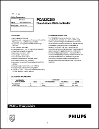 PCA8516P Datasheet