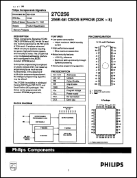 27C256A20FA Datasheet