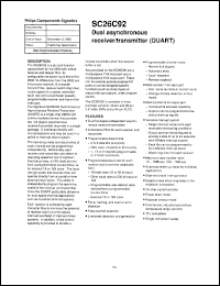 SC26C92AA1N40 Datasheet