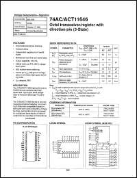 74ACT11652DW Datasheet