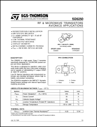 SD8250 Datasheet