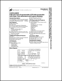 COP87L88RWV-XE Datasheet