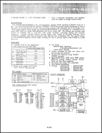 TC514101AJ-60 Datasheet