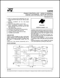 L6258 Datasheet