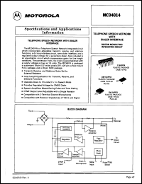 MC34014PDW Datasheet
