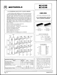 MC142100CP Datasheet
