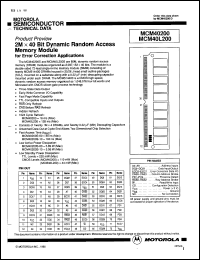 MCM40200S80 Datasheet