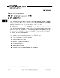 MC68008FN10 Datasheet