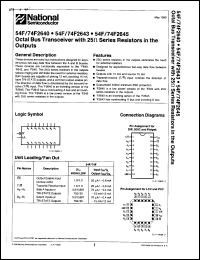74F2643PCQR Datasheet