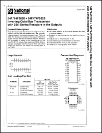 54F2620SMQB Datasheet