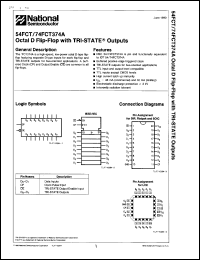 54FCT374AFMQB Datasheet