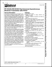 PC16552CV/A+ Datasheet