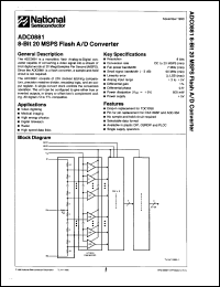 TDC1058B6C Datasheet