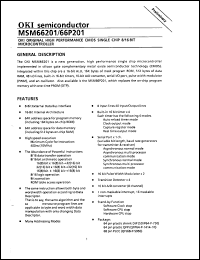 MSM66P587 Datasheet