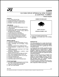 L6254 Datasheet