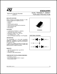 ESDA25SC6 Datasheet