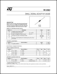1N6263 Datasheet