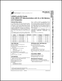 COP87L42RJN-1N Datasheet