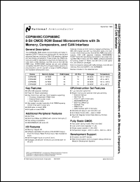 COPBC885WM Datasheet