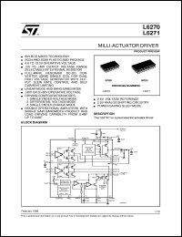 L6271 Datasheet