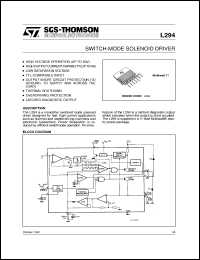 L294 Datasheet