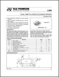 L295 Datasheet